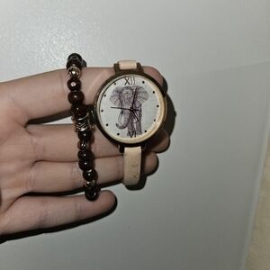 Watch and bracelet set